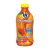 V8 V-Fusion Vegetable & Fruit peach mango, 100% juice Full-Size Picture